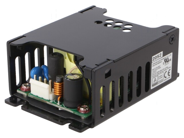 Voedingseenheid: schakelende; open; 130W; 80÷264VAC; 24VDC; 5,4A Voedingseenheid: schakelende; open; 130W; 80÷264VAC; 24VDC; 5,4A